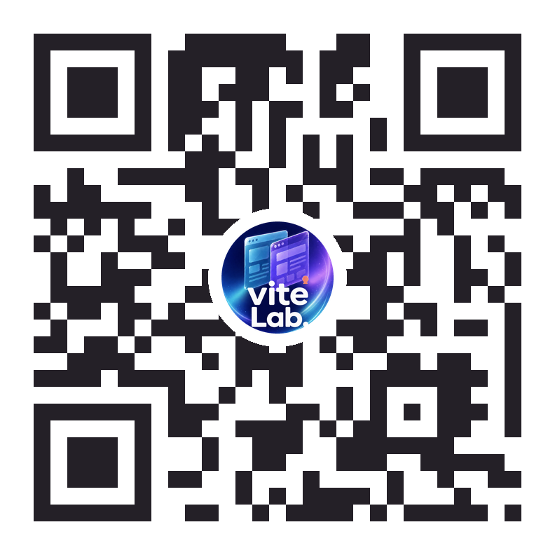 新規HP制作 Vite Lab公式LINEの友だち追加QRコード